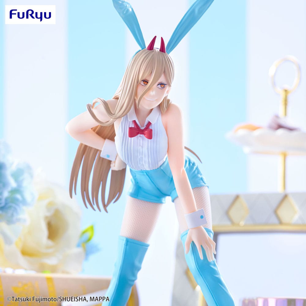 Chainsaw Man BiCute Bunnies Figure: Power Light Blue Color Ver.