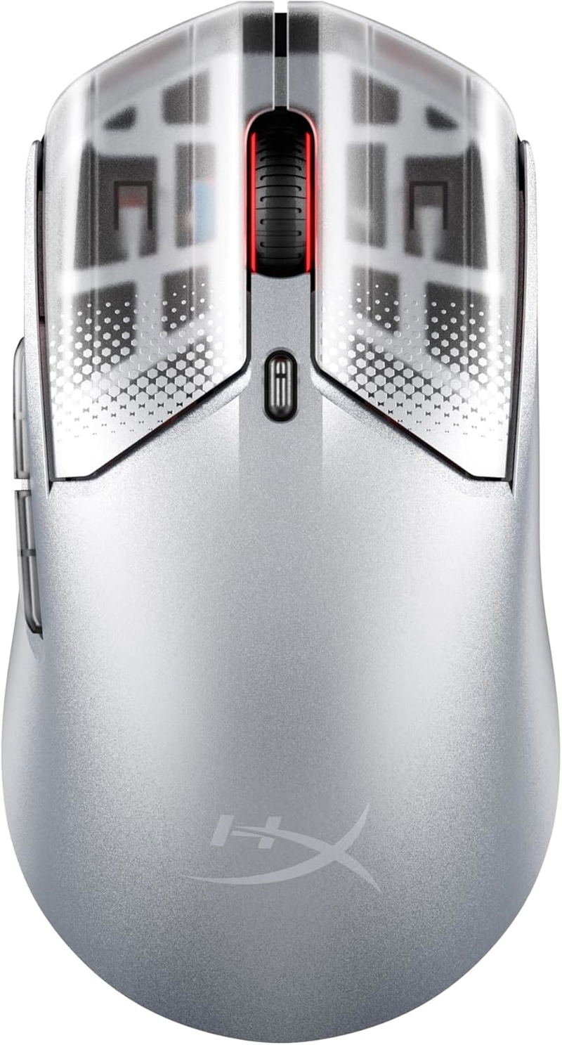 HyperX Pulsefire Haste 2 S Wireless Gaming Mouse (Silver) image 1