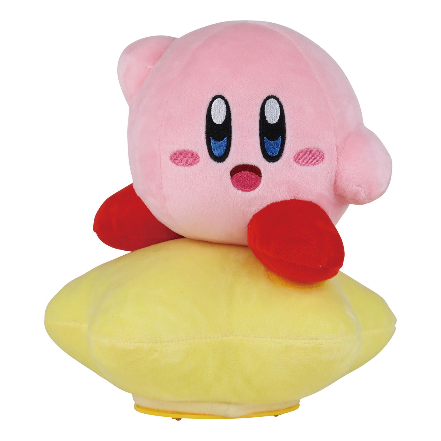 Kirby Of The Stars! Running Warp Star Plush — Import Game Deal