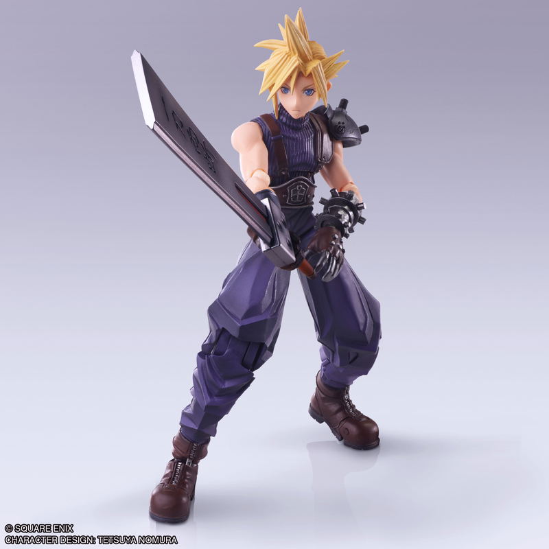 Final Fantasy VII Bring Arts: Cloud Strife Hardedge Ver. image 3