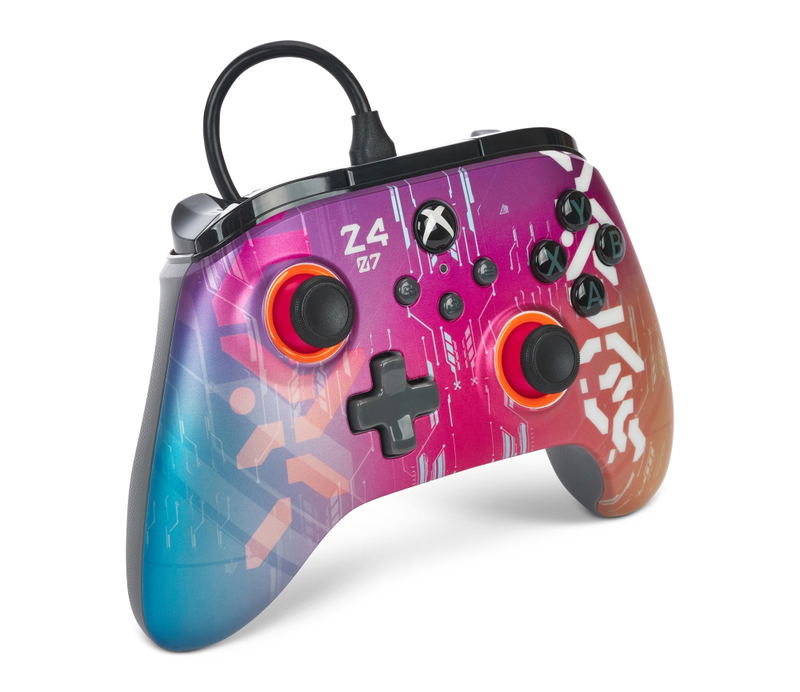 PowerA Advantage Wired Controller for Xbox Series X|S (Cyber Style) image 3