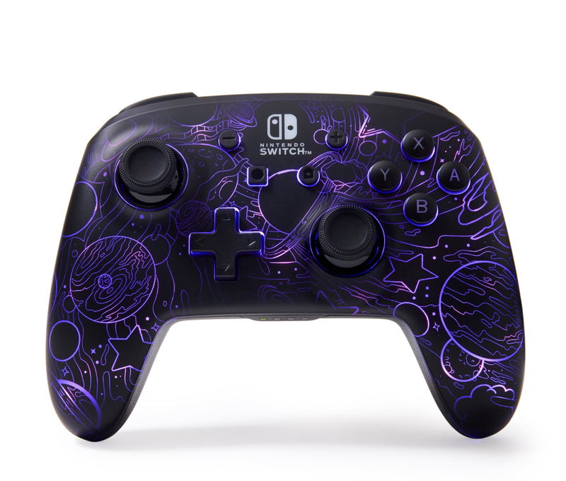 PowerA Enhanced Wireless Controller for Xbox Series X|S with Lumectra (Galactic Vortex) image 2
