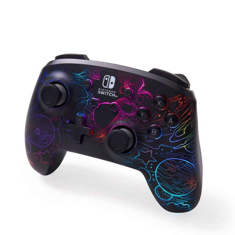 PowerA Enhanced Wireless Controller for Xbox Series X|S with Lumectra (Galactic Vortex) image 8