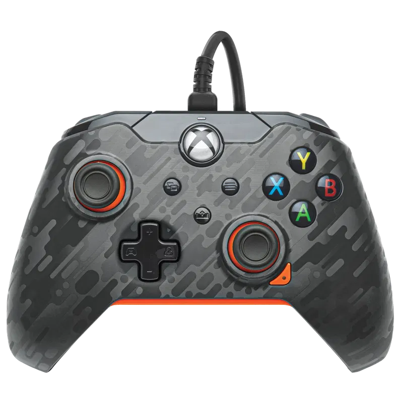 PDP Gaming Wired Controller for Xbox One / Xbox Series X|S (Atomic Carbon) image 1
