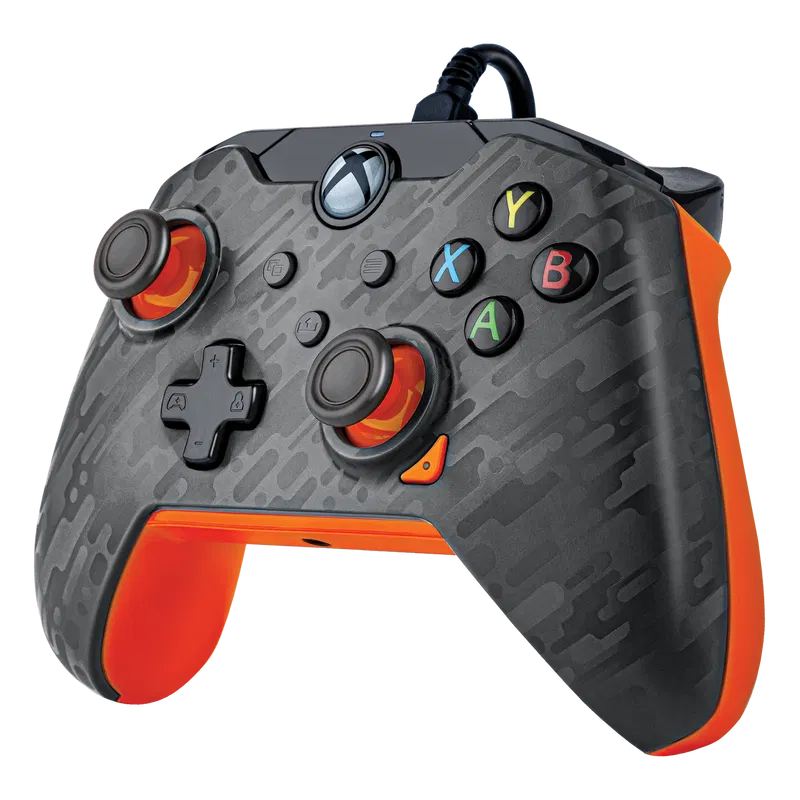 PDP Gaming Wired Controller for Xbox One / Xbox Series X|S (Atomic Carbon) image 4