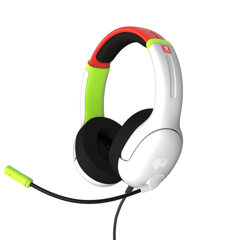 ​PDP Radiant Racers Airlite Wired Headset for Nintendo Switch (White) image 1