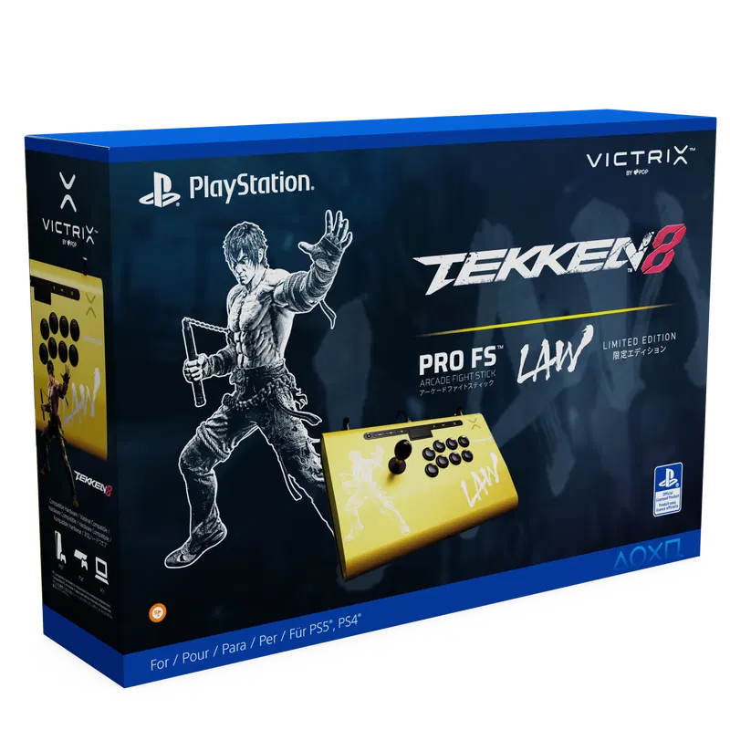 PDP Victrix Pro FS Arcade Fight Stick (Tekken 8: Law) image 8
