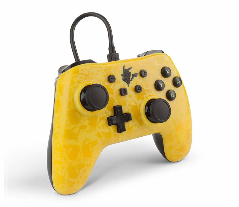 PowerA Pokemon Wired Controller for Nintendo Switch (Pikachu Silhouette) image 2