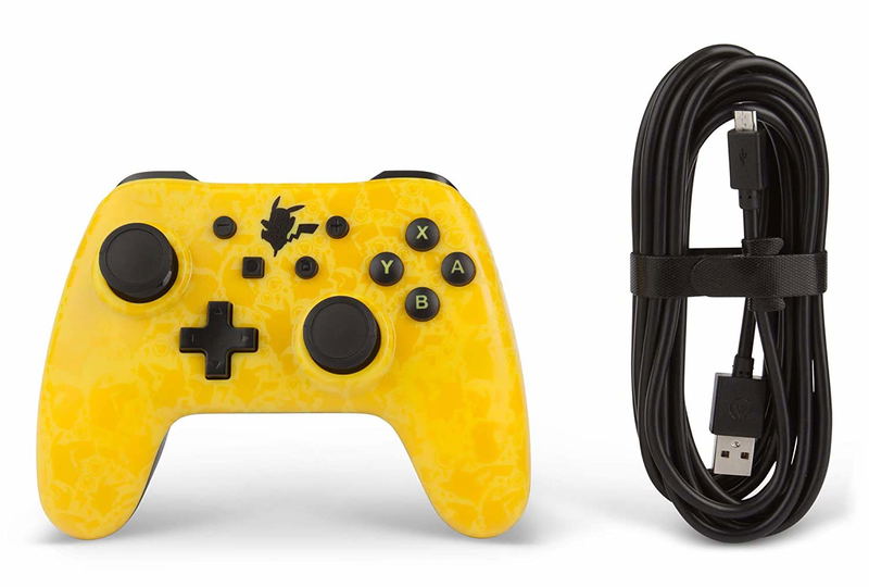 PowerA Pokemon Wired Controller for Nintendo Switch (Pikachu Silhouette) image 4