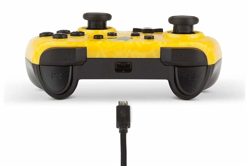 PowerA Pokemon Wired Controller for Nintendo Switch (Pikachu Silhouette) image 6