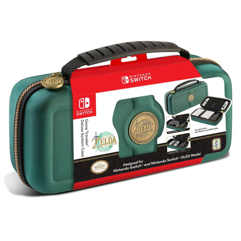 RDS Industries Game Traveler Deluxe Travel Case for Nintendo Switch (Zelda Tears of the Kingdom) image 1