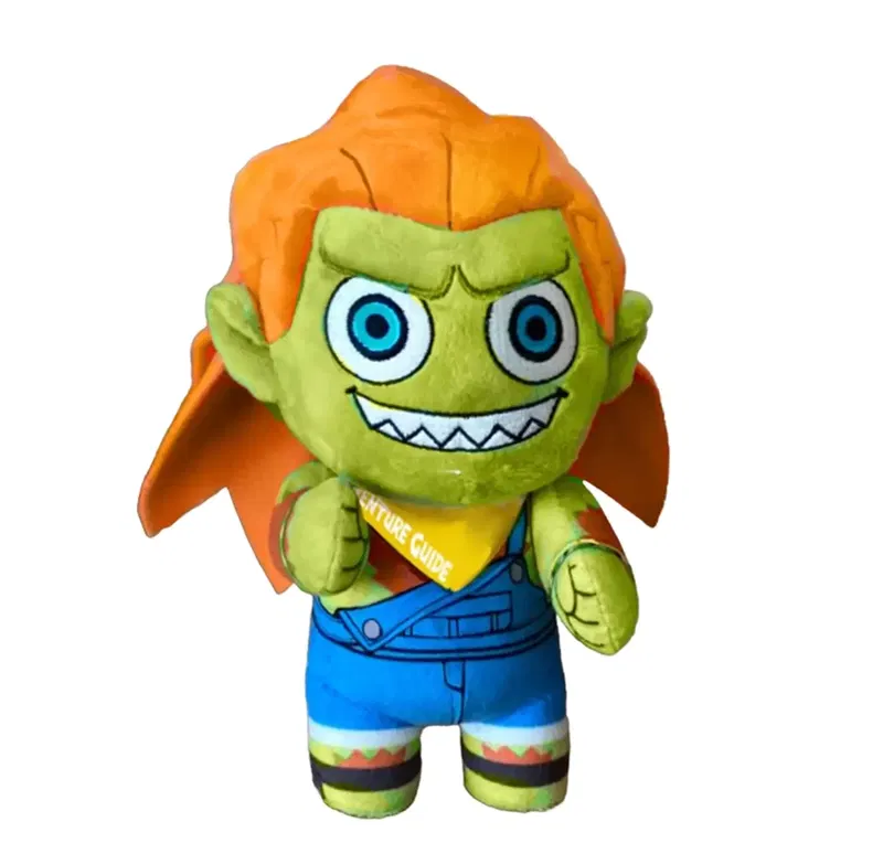 Street Fighter 6 Deformed Plush Blanka image 1