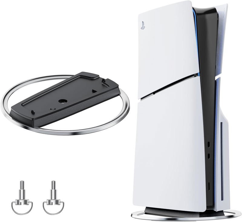Vertical Stand for PlayStation5 / PS5 Pro / PS5 Slim (Black) image 1