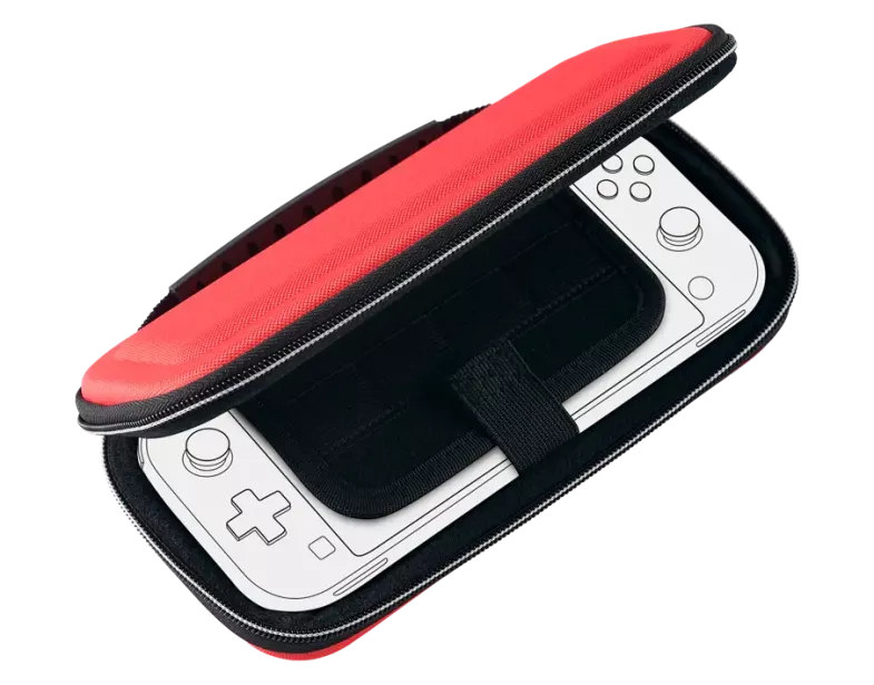 BigBen Rigid Carry Case for Nintendo Switch Lite (Red) image 2