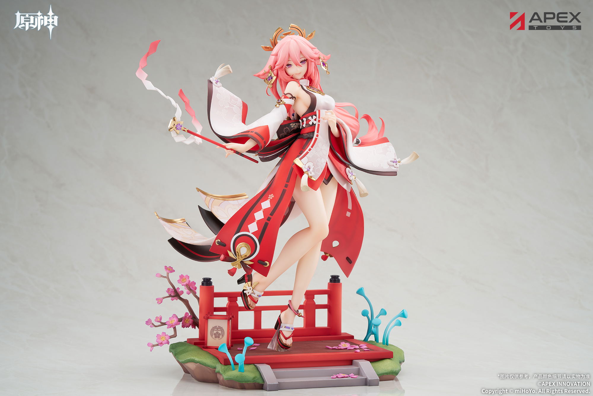 Genshin Impact 1/7 Scale Pre-Painted Figure: Yae Miko, Astute Amusement Ver.
