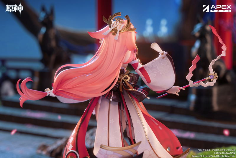 Genshin Impact 1/7 Scale Pre-Painted Figure: Yae Miko, Astute Amusement Ver. image 14