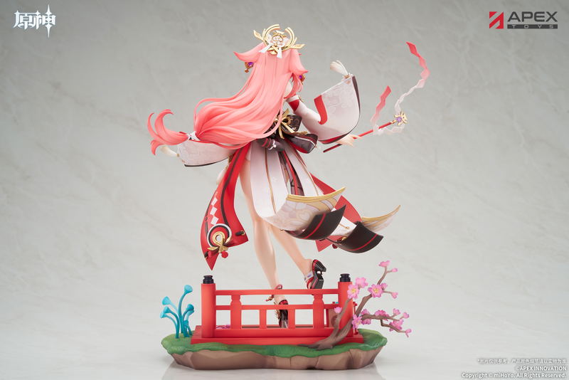 Genshin Impact 1/7 Scale Pre-Painted Figure: Yae Miko, Astute Amusement Ver. image 3