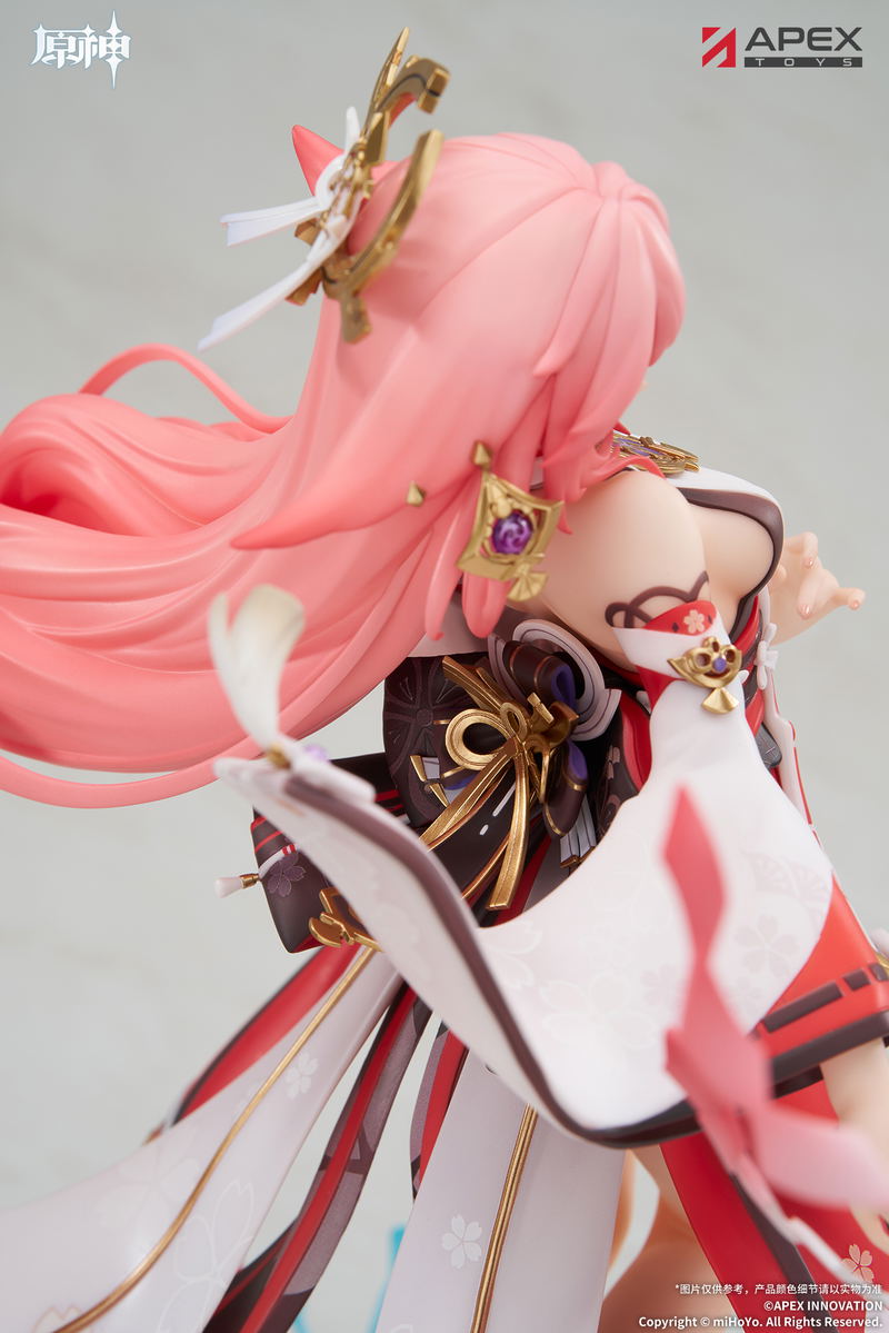 Genshin Impact 1/7 Scale Pre-Painted Figure: Yae Miko, Astute Amusement Ver. image 6