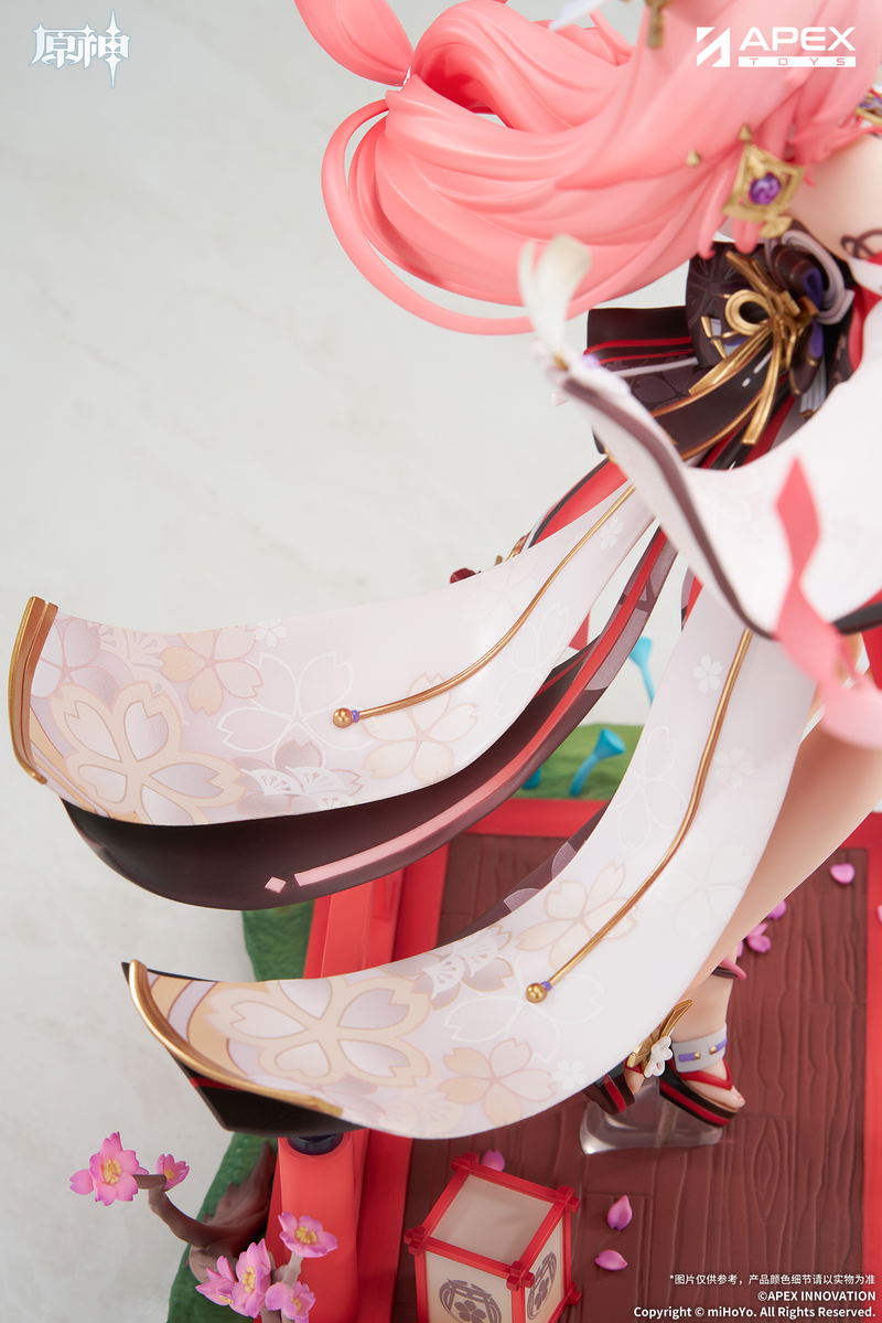 Genshin Impact 1/7 Scale Pre-Painted Figure: Yae Miko, Astute Amusement Ver. image 7