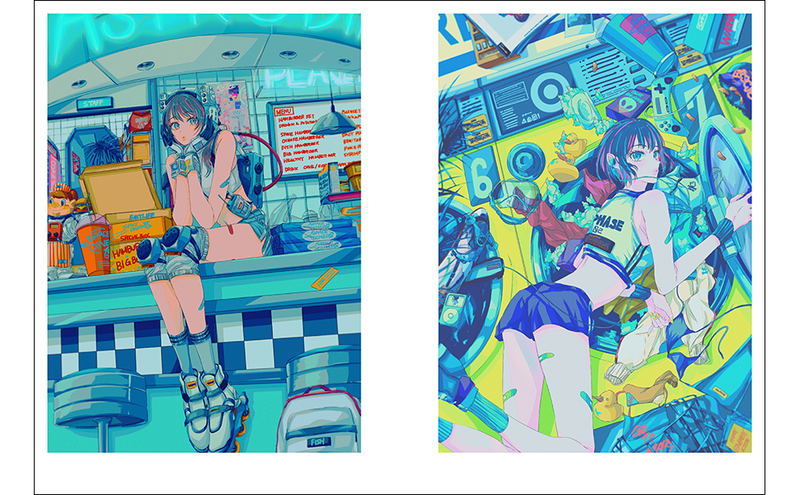 Lucky - Najuco Illustration Making & Visual Book image 5
