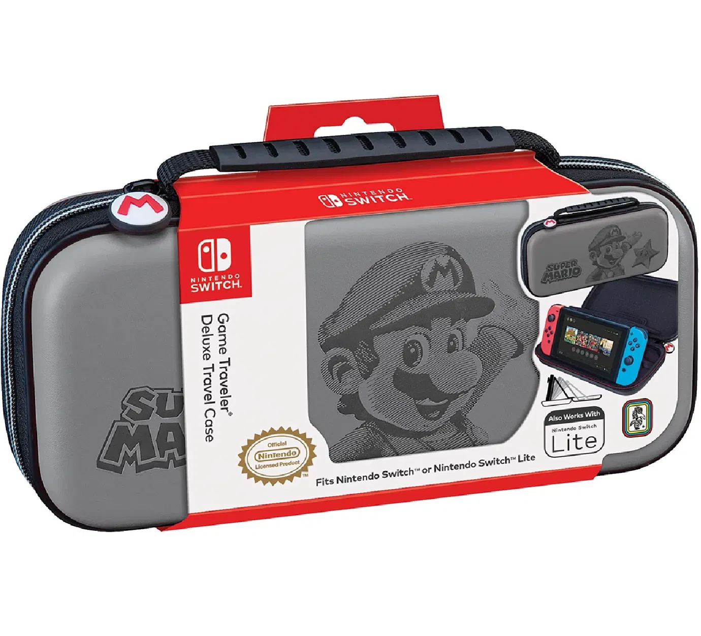 RDS Industries Game Traveler Deluxe Travel Case for Nintendo Switch ...