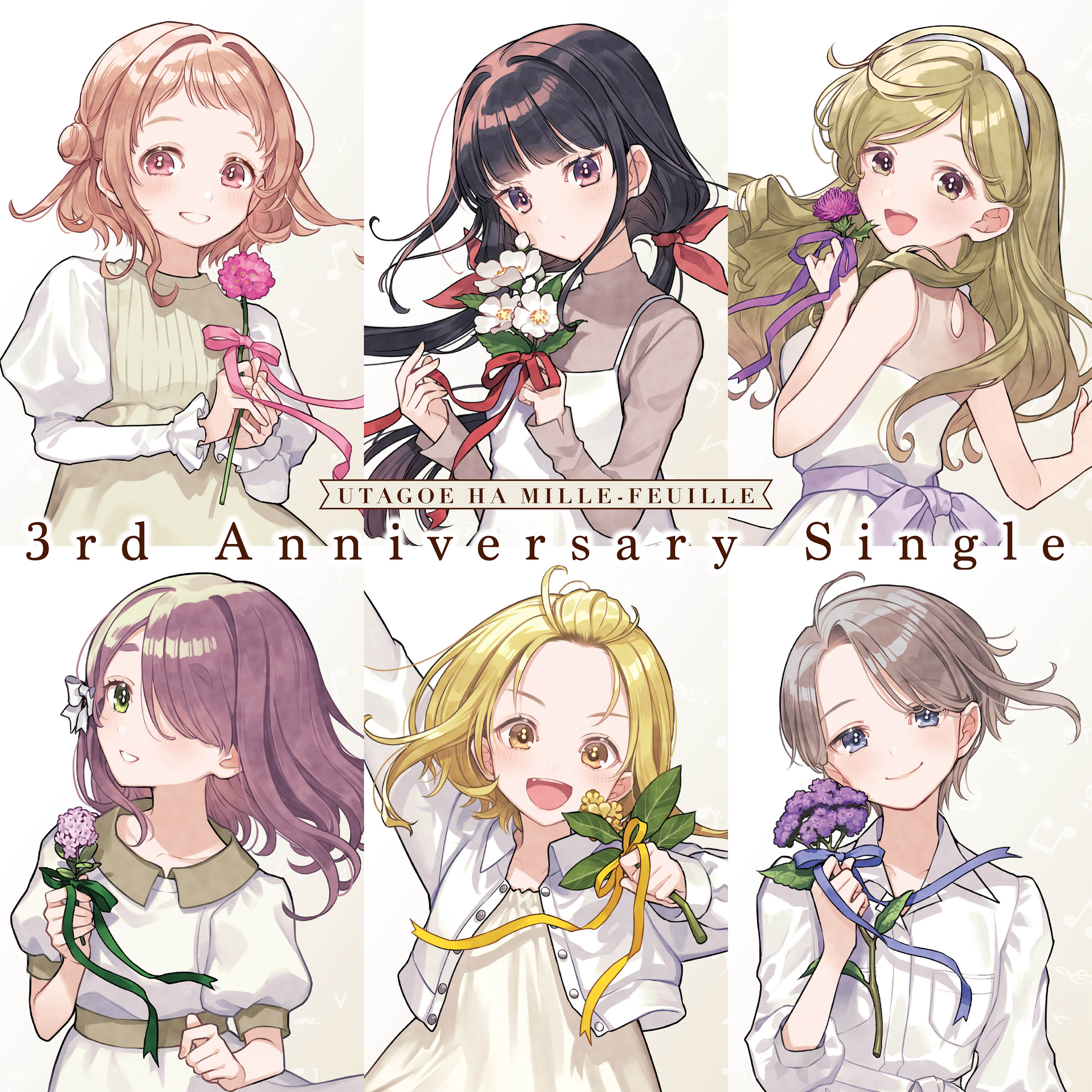 Utagoe wWa Mille-Feuille Third Anniversary Single: Utagoe Hi Six / Stay Gold — Import Game Deal