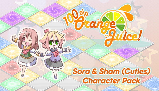 100% Orange Juice: Sora & Sham (Cuties) Character Pack (DLC) DLC STEAM digital — Import Game Deal