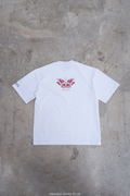 Steins;Gate Makise Kurisu Ink Painting Style White Background Color T-shirt (Size XL) thumbnail 2