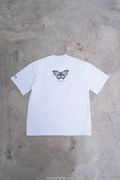 Steins;Gate Makise Kurisu Ink Painting Style White Background Monochrome T-shirt (Size L) thumbnail 2
