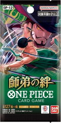 One Piece Card Game Booster Pack The Bond Of Master And Disciple OP-12 (Set of 24 Packs) (Re-run) thumbnail 2