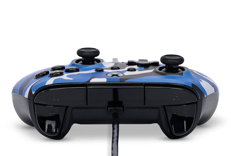 PowerA Enhanced Wired Controller for Xbox Series X|S (Blue Camo) image 6