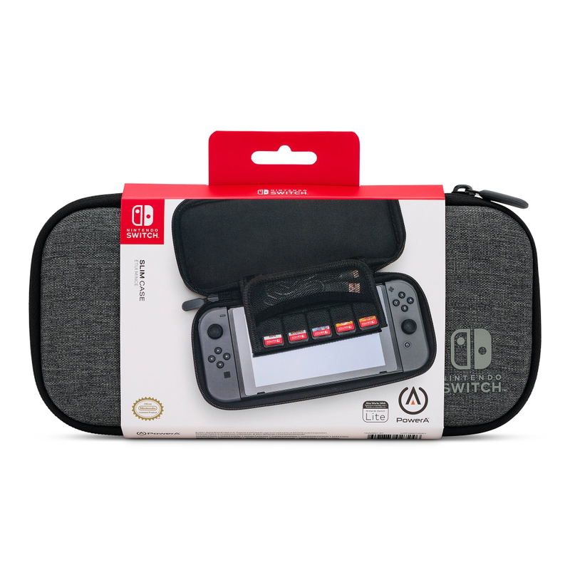 PowerA Slim Case for Nintendo Switch (Charcoal) image 10