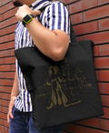 Chodenji Machine Voltes V - Prince Heinel Large Tote Bag (Black) thumbnail 2