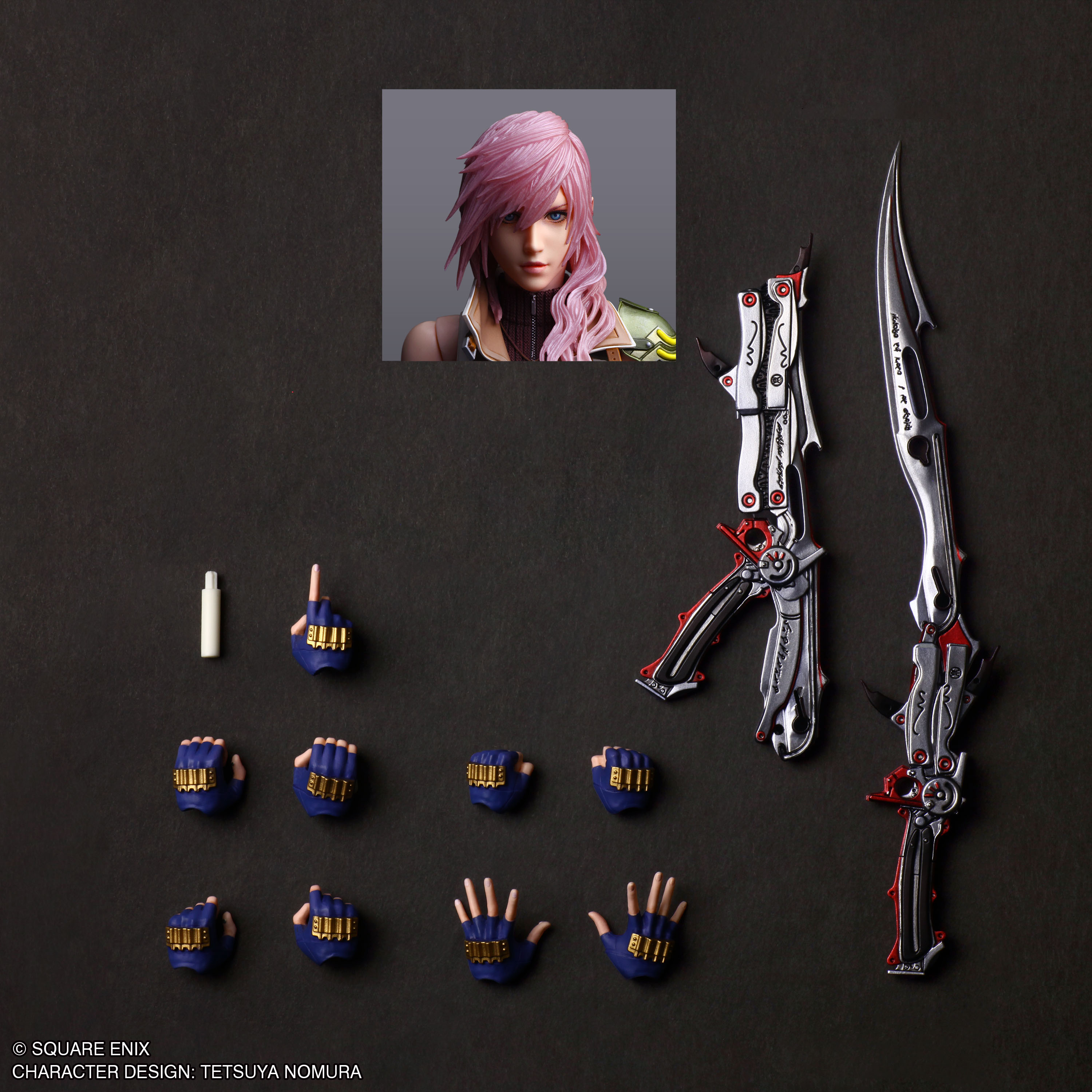 Final Fantasy XIII Play Arts Shin: Lightning
