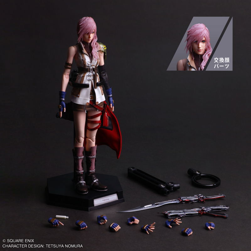 Final Fantasy XIII Play Arts Shin: Lightning image 9