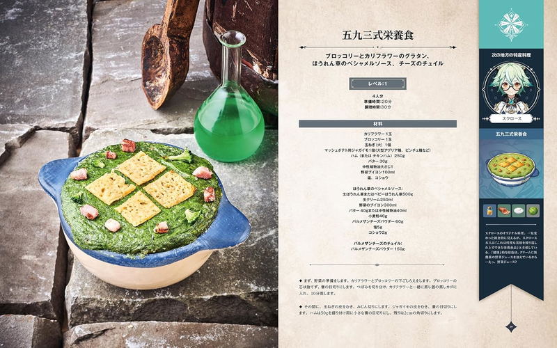 Genshin Impact Recipe Book: Teyvat Gourmet Journey image 6