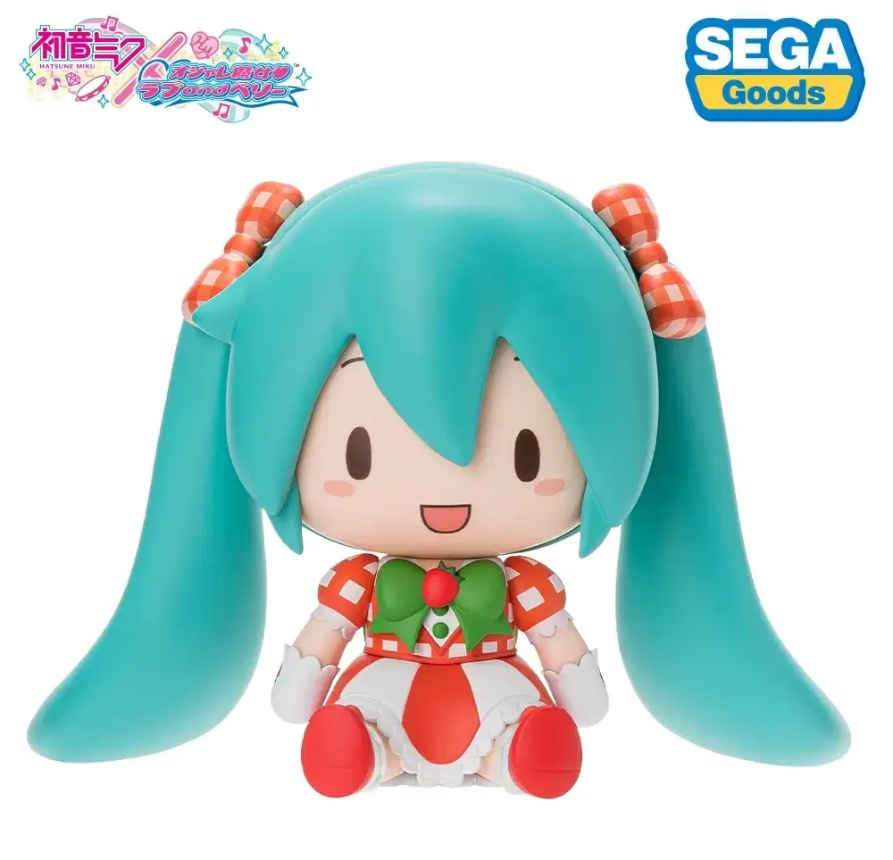 Hatsune Miku x Love and Berry: Dress Up and Dance! Fuwa Petit Deformed Figure Lovely Strawberry — Import Game Deal