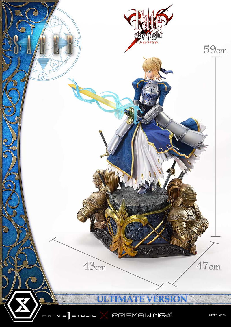 Ultimate Premium Masterline Fate/Stay Night 1/4 Scale Statue: Saber Ultimate Version image 49