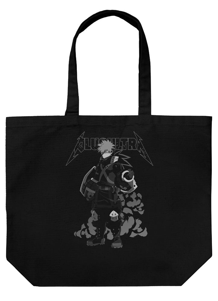 TV Anime My Hero Academia - Katsuki Bakugo Large Tote Bag (Black) image 1