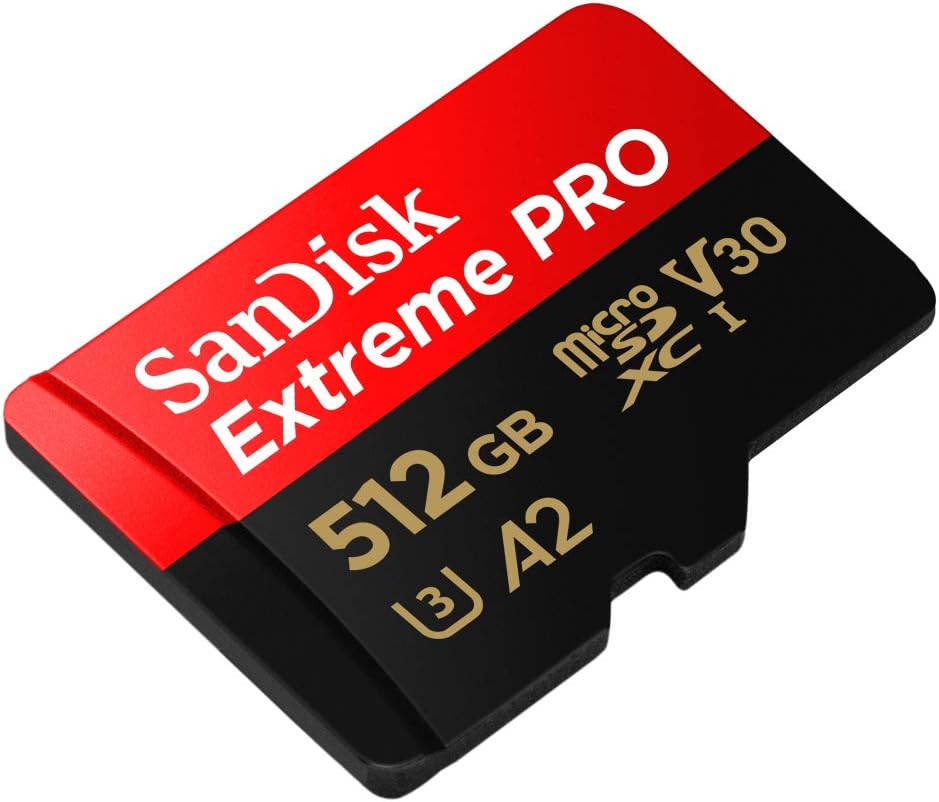 SanDisk Extreme PRO R200/W140 microSDXC Kit, UHS-I U3, A2, Class