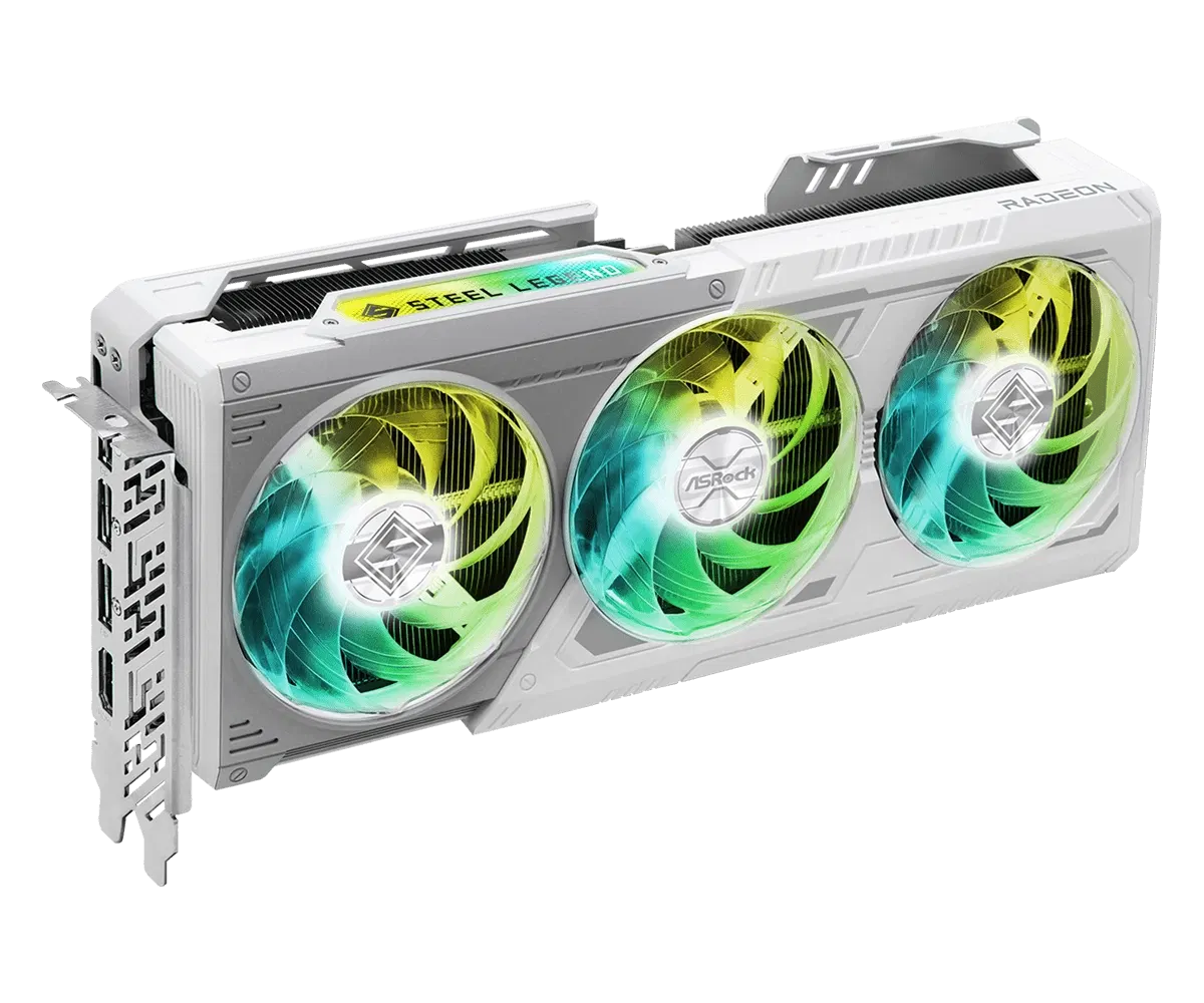 ASRock Radeon RX 9070 Steel Legend 16GB, RX9070 SL 16GO, 16GB