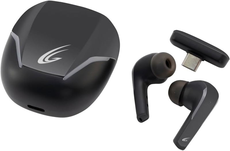Cyber Gadget Wireless Gaming Earphones for PlayStation 5 / Switch / PC (Black) image 5