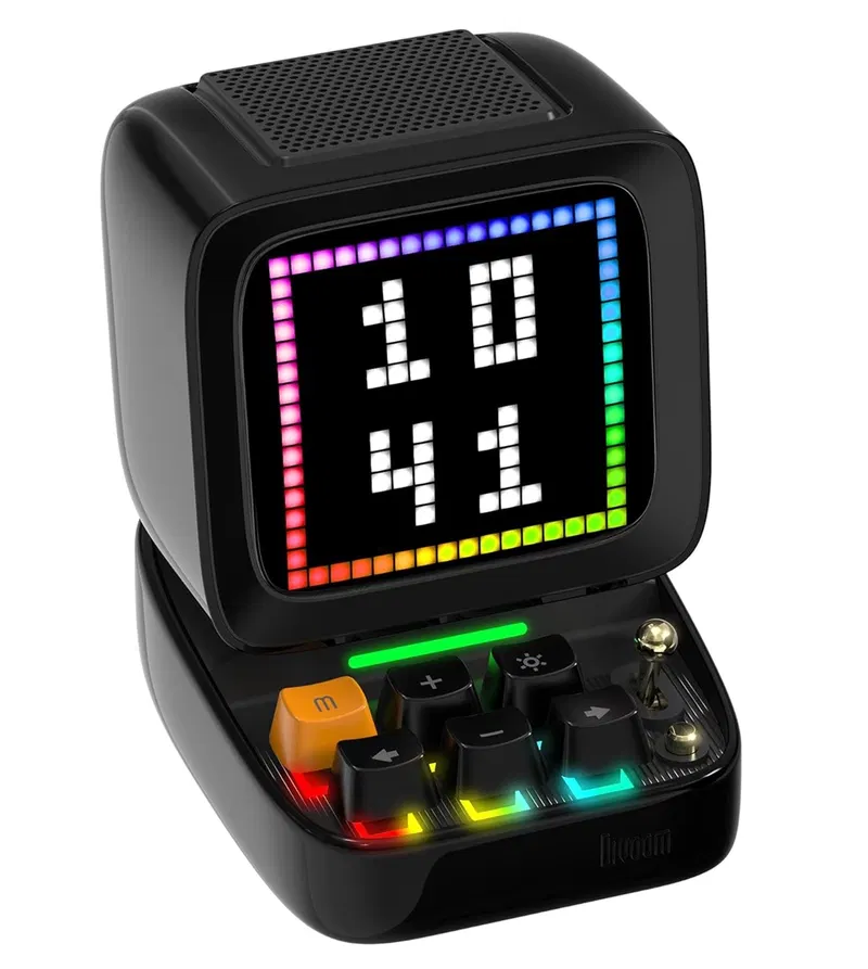 Divoom Ditoo-Pro Pixel Art Portable Bluetooth Speaker (Black) image 1