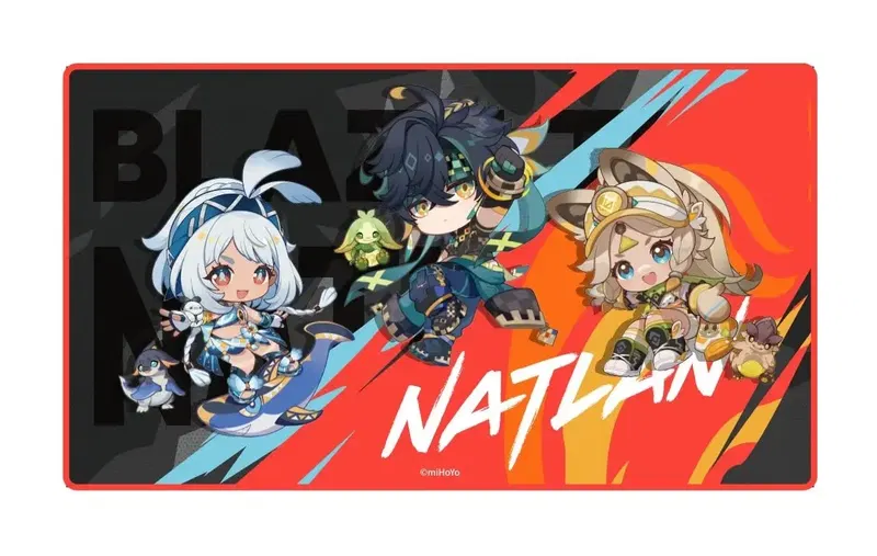 Genshin Impact Blaze To Natlan Series Beach Towel image 1