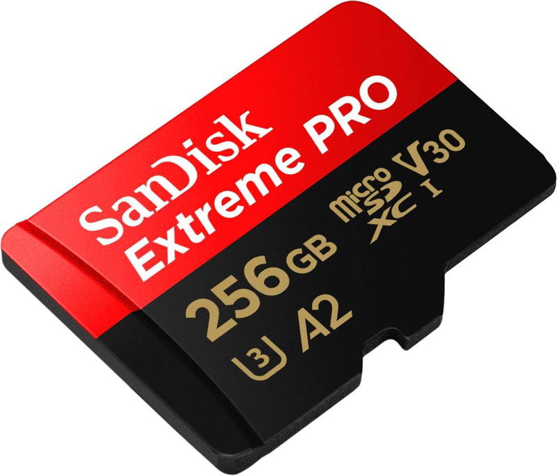 SanDisk Extreme PRO R200/W140 microSDXC Kit, UHS-I U3, A2, Class 10 (256GB) image 2