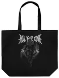 TV Anime My Hero Academia - All For One Large Tote Bag (Black) thumbnail 1