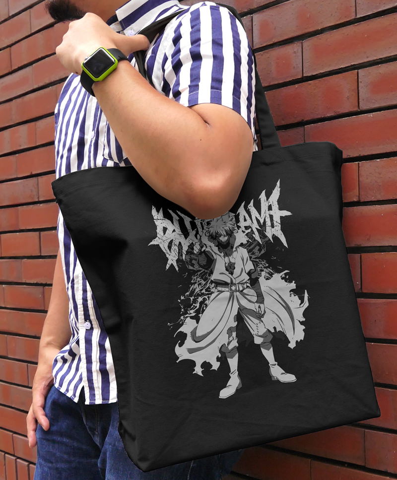 TV Anime My Hero Academia - Dabi Large Tote Bag (Black) image 2