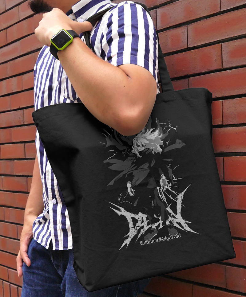TV Anime My Hero Academia - Shigaraki Tomura Large Tote Bag (Black) image 2