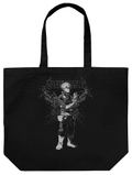 TV Anime My Hero Academia - Shoto Todoroki Large Tote Bag (Black) thumbnail 1