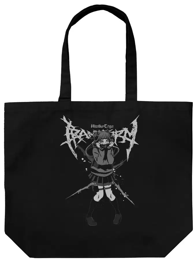 TV Anime My Hero Academia - Toga Himiko Large Tote Bag (Black) image 1
